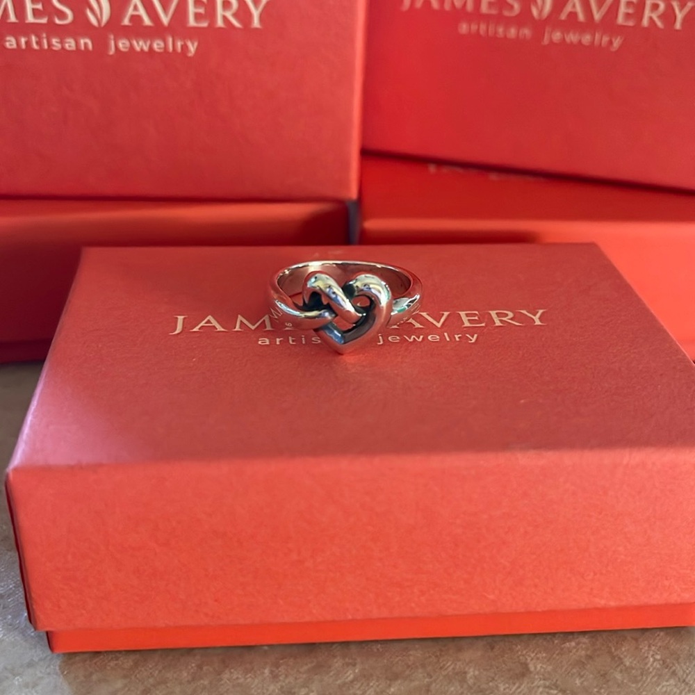 James Avery Heart Knot Ring